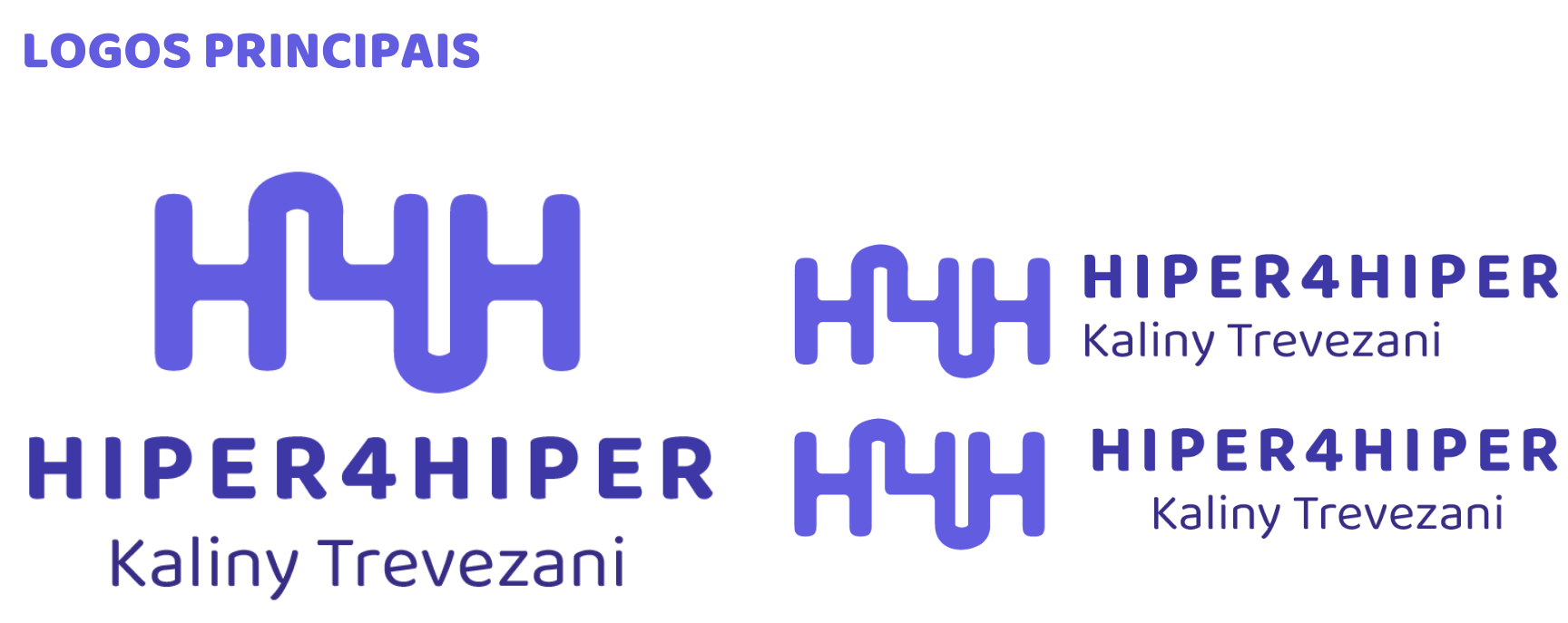 Identidade Visual - Logotipo principal - HIPER4HIPER