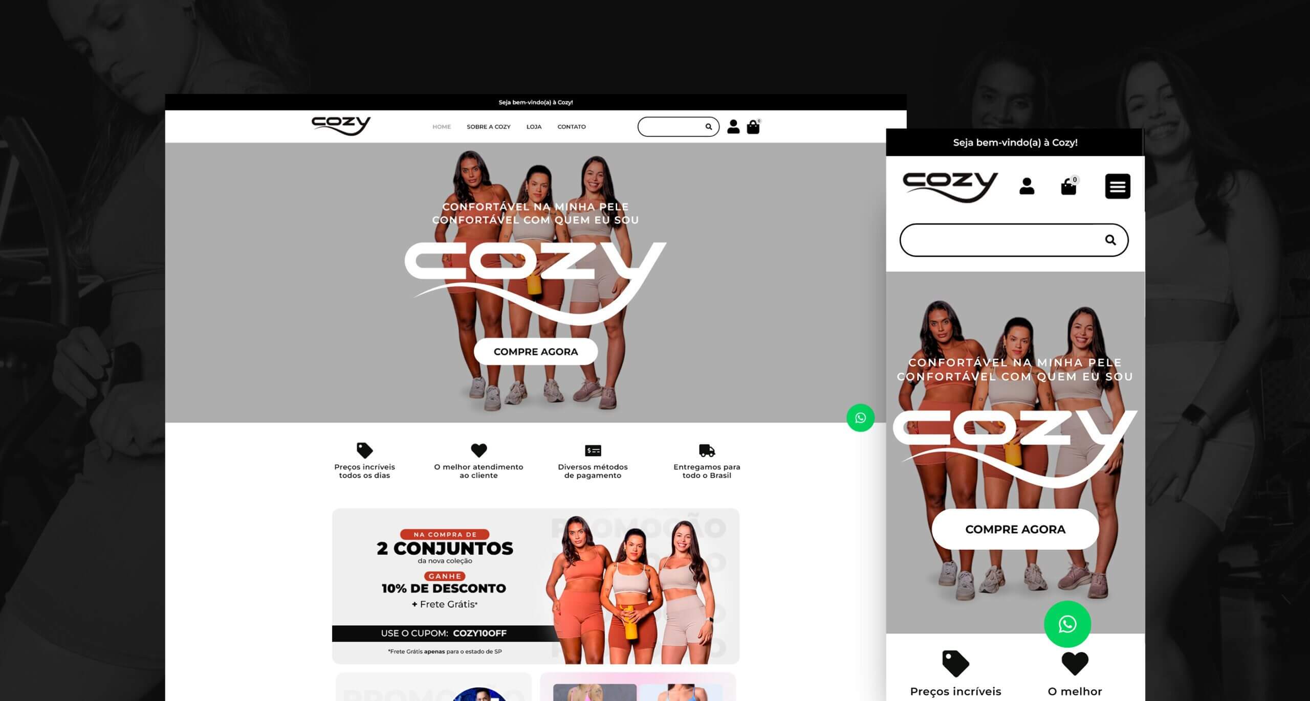 Cozy Moda | E-commerce
